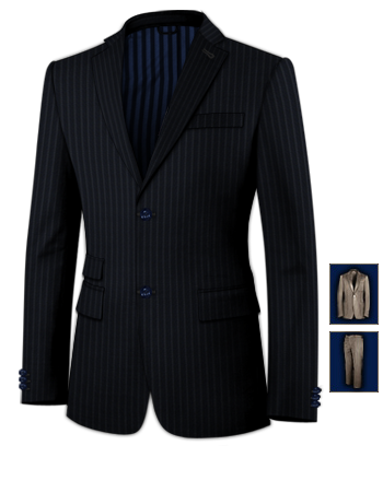 Abbigliamento E Accessori Lazio with 2 Buttons, Single Breasted