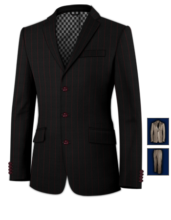 Abiti Sposo Veneto with 3 Buttons, Single Breasted