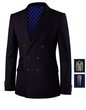 Abiti Da Cerimonia Taglie Calibrate with 6 Buttons, Double Breasted (2 To Close)