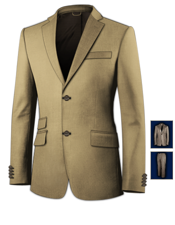 Sartoria Su Misura On Line with 2 Buttons, Single Breasted