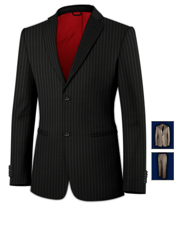 Abiti Sposo with 2 Buttons, Single Breasted