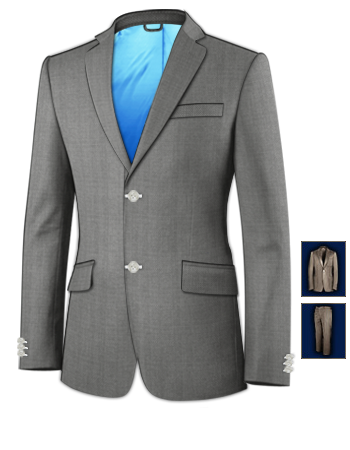 Abiti Moderni Eleganti with 2 Buttons, Single Breasted