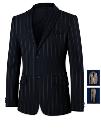 Abiti Su Misura Pistoia with 2 Buttons, Single Breasted