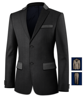Vestiti Da Sposo Economici with 2 Buttons, Single Breasted
