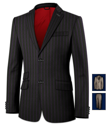 Abiti Per Festa with 2 Buttons, Single Breasted