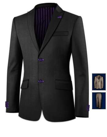 Abiti Da Cerimonia Taglie Forti Su Misura Lecce with 2 Buttons, Single Breasted