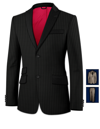Abiti Da Uomo Colore Blu In Offerta with 2 Buttons, Single Breasted