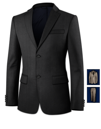 Affitto Abiti with 2 Buttons, Single Breasted