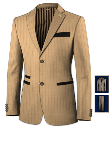 Vestiti Outlet Roma Pigneto with 2 Buttons, Single Breasted