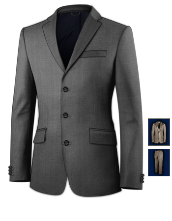 Abiti 18 Anni with 3 Buttons, Single Breasted