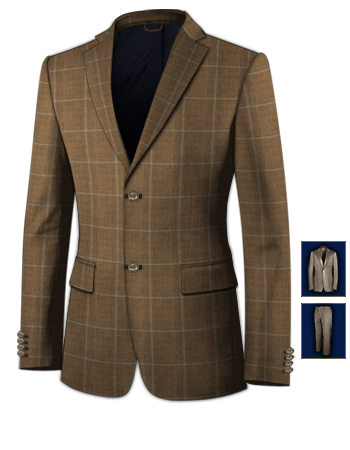 Abiti Eleganti 2011 with 2 Buttons, Single Breasted