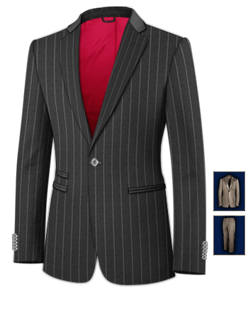 Nuovi Abiti Da Sposo 2011 with 1 Button, Single Breasted