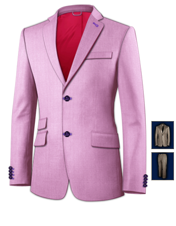 Abiti Da Ballo Met� 800 with 2 Buttons, Single Breasted