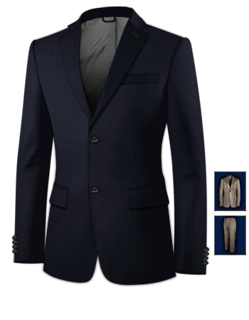 Saronno Abiti Su Misura Uomo Donna with 2 Buttons, Single Breasted