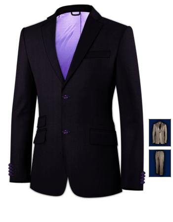 Abiti Invitati Al Matrimonio with 2 Buttons, Single Breasted