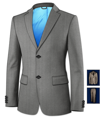 Abiti Cresima with 2 Buttons, Single Breasted