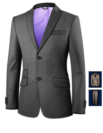 Abiti Raso with 2 Buttons, Single Breasted
