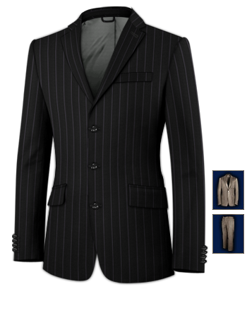 Abibi Su Misura Milano with 3 Buttons, Single Breasted