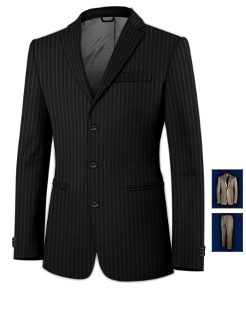 Abiti Da Sposo Spiaggia with 3 Buttons, Single Breasted