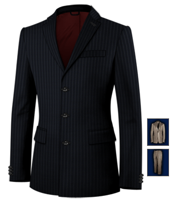 Fare Un Vestito Su Misura with 3 Buttons, Single Breasted