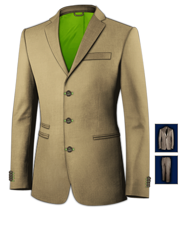 Abiti Uomo Foto with 3 Buttons, Single Breasted