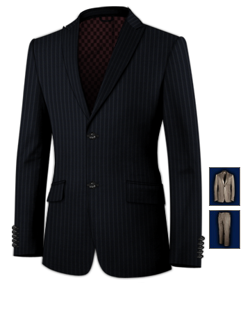 Abiti Da Sera Color Oro E Argento with 2 Buttons, Single Breasted