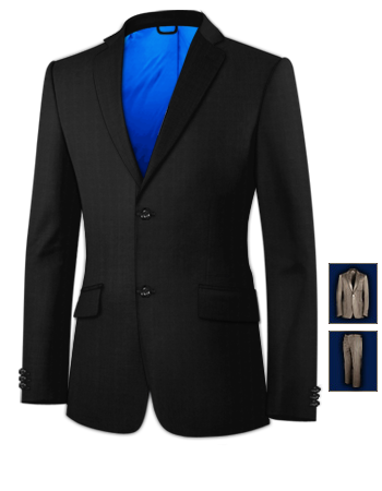 Abiti Maschili with 2 Buttons, Single Breasted
