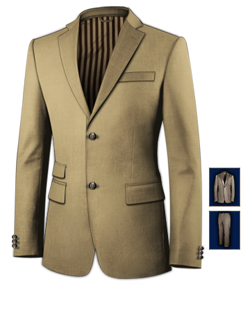 Giacche Su Misura Perugia with 2 Buttons, Single Breasted