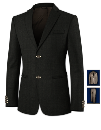 Confezioni Su Misura Torino with 2 Buttons, Single Breasted