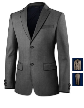 Stoffa Online with 2 Buttons, Single Breasted
