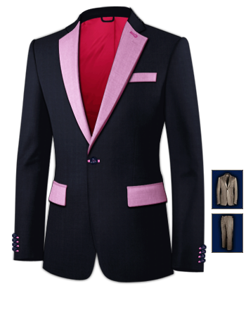 Abiti A Domicilio with 1 Button, Single Breasted
