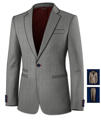 Abiti Su Misura Proposte Di Lavoro with 1 Button, Single Breasted