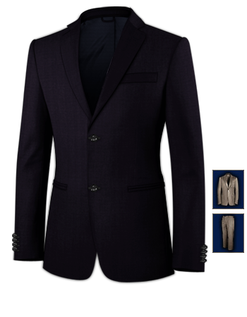 Abiti Su Misura Firenze with 2 Buttons, Single Breasted