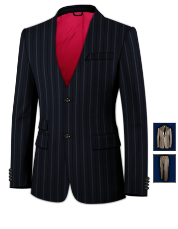 Figurini Abiti Uomo with 2 Buttons, Single Breasted