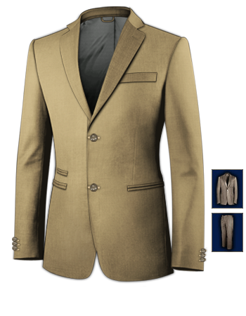 Nuovi Abiti Per Testimone with 2 Buttons, Single Breasted