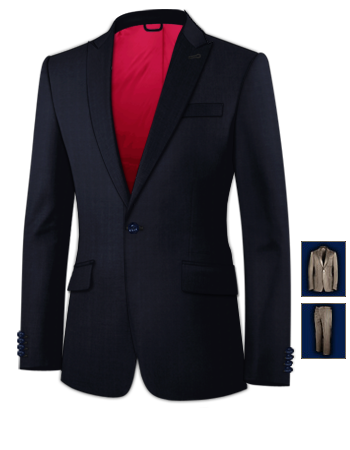 Abito Su Misura Prezzi with 1 Button, Single Breasted