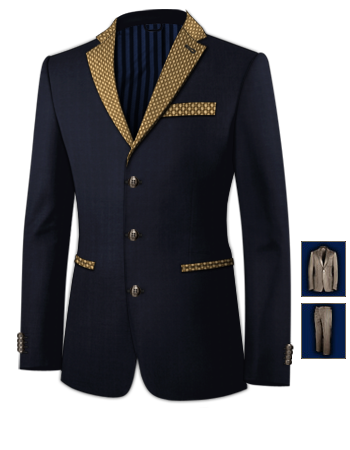 Abiti Su Misura A 150 Euro with 3 Buttons, Single Breasted