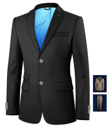 Taylor Abiti Su Misura with 2 Buttons, Single Breasted