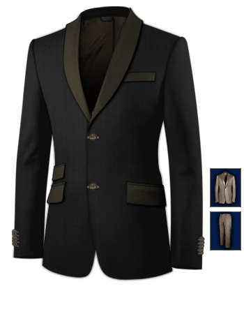 Abito Su Misura Firenze with 2 Buttons, Single Breasted