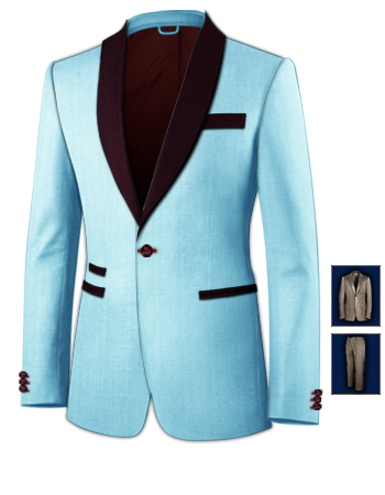 Prezzo Abito Su Misura with 1 Button, Single Breasted