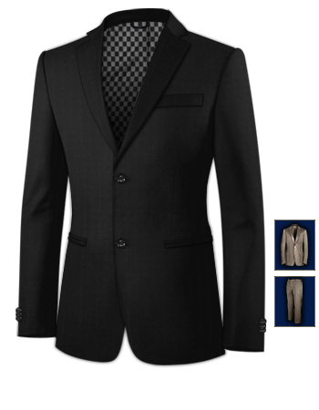 Abbigliamento Su Misura with 2 Buttons, Single Breasted